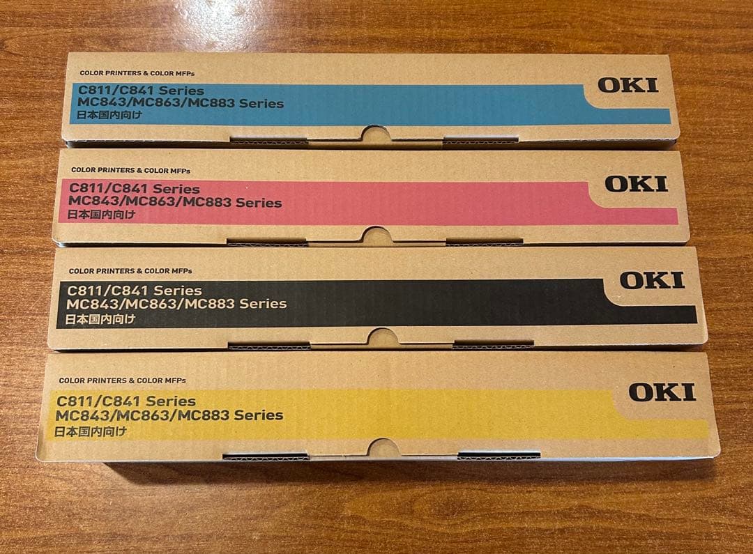 OKI 新品TNR-C3L大容量 4色セット
