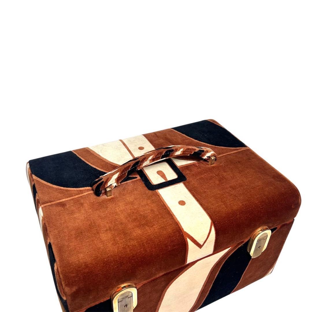 【希少品・美品】ロベルタディカメリーノバニティバッグ/コスメボックス