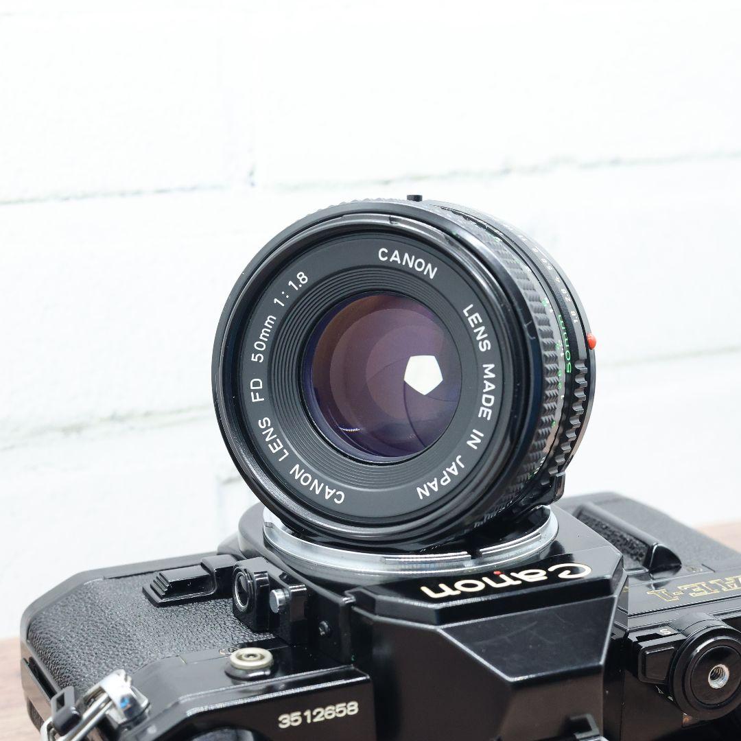 【完動品】Canon AE-1 black / New FD 50mm F1.8