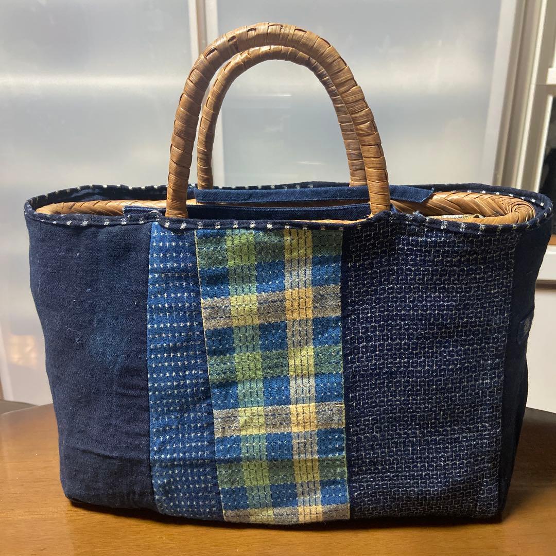 ナルトラブ 山葡萄 かごバッグ