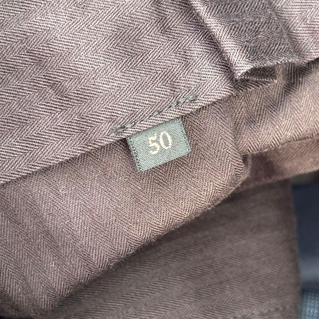 SOVEREIGN ソブリン　セットアップ　チェック　ネイビー　サイズ50