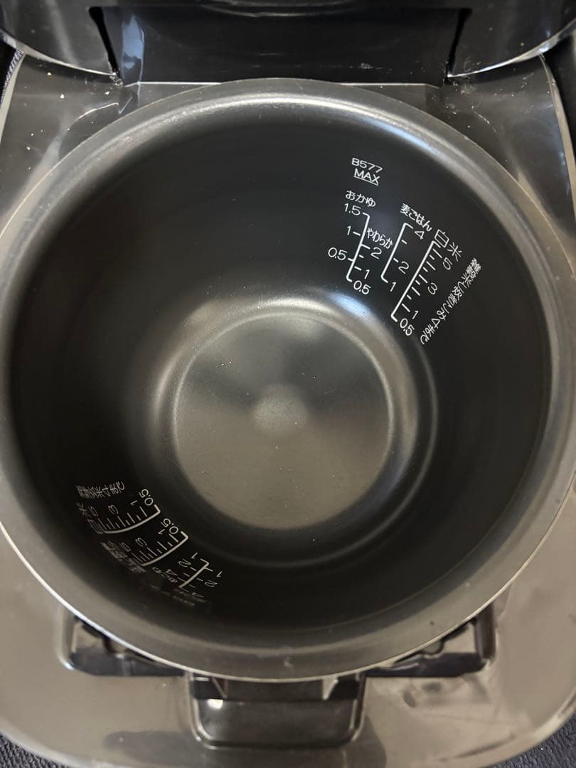 象印 炎舞炊き 圧力IH炊飯ジャーNW-PS10 黒　21日まで値下げ！