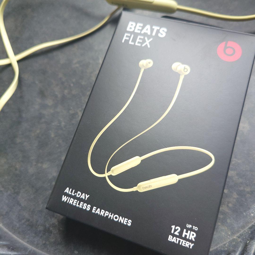 Beats Flex ワイヤレスイヤフォン イエロー