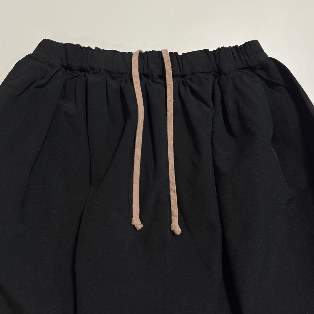 COMME des GARÇONS サルエルパンツ バルーンパンツ ブラック