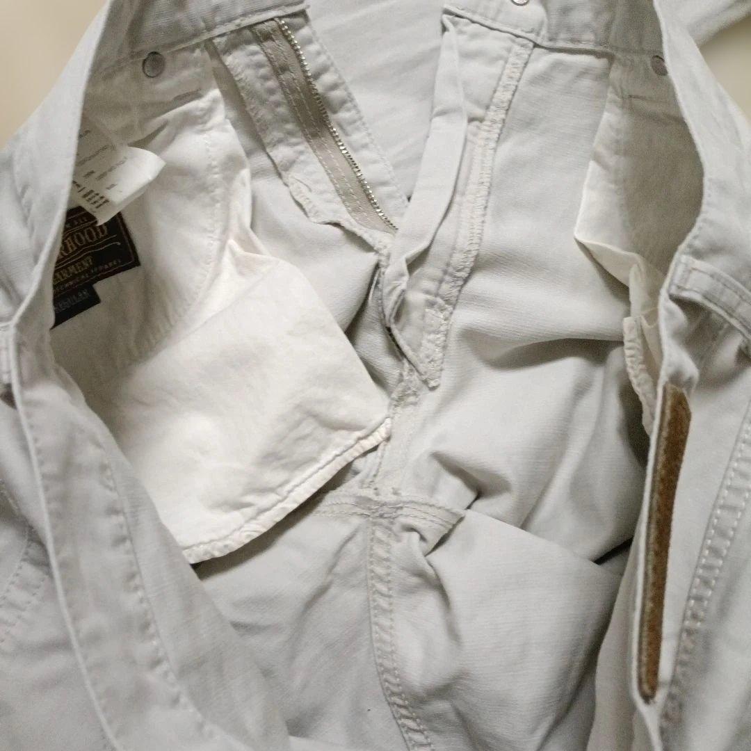 ​【名作】NEIGHBORHOOD ピケパンツ L ホワイト ネイバーフッド
