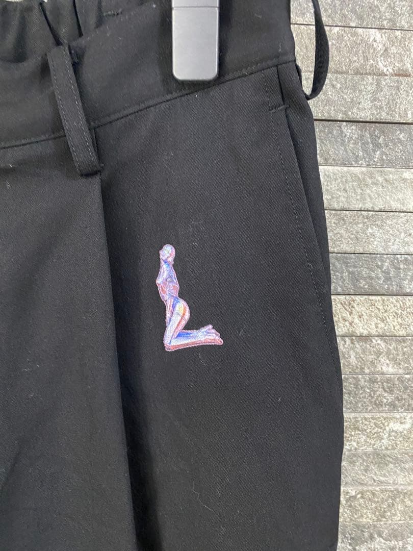 graphpaper 空山基 selvage wool テーパード スラックス