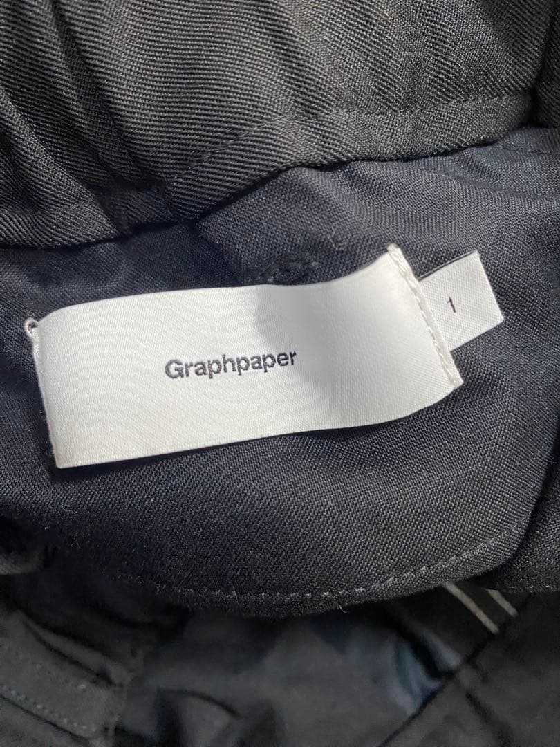 graphpaper 空山基 selvage wool テーパード スラックス
