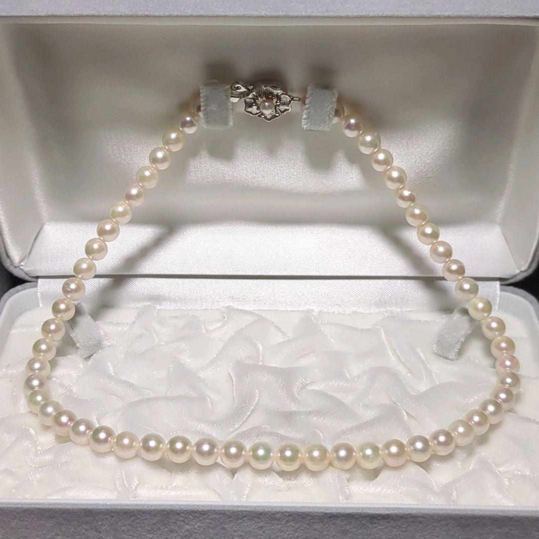 あこや真珠 ネックレス 約7.0-7.5mm 390