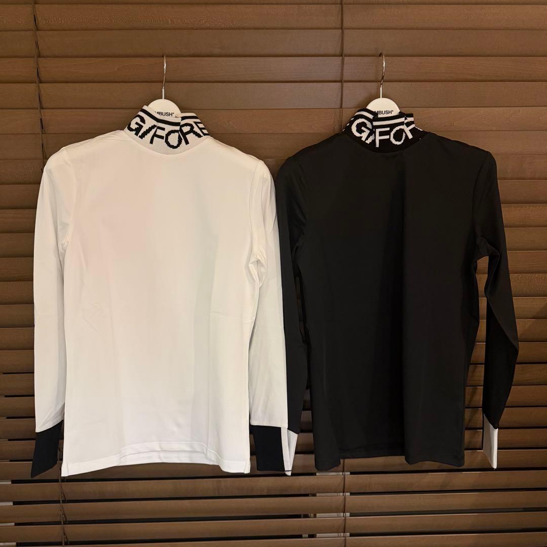 G/FORE ジーフォア ゴルフ カットソー トップス 長袖Tシャツ 黒