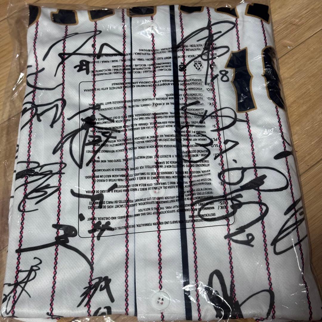 脳*会様 非売品　大谷翔平　2023WBC MVP サインプリント日本代表ユニフ