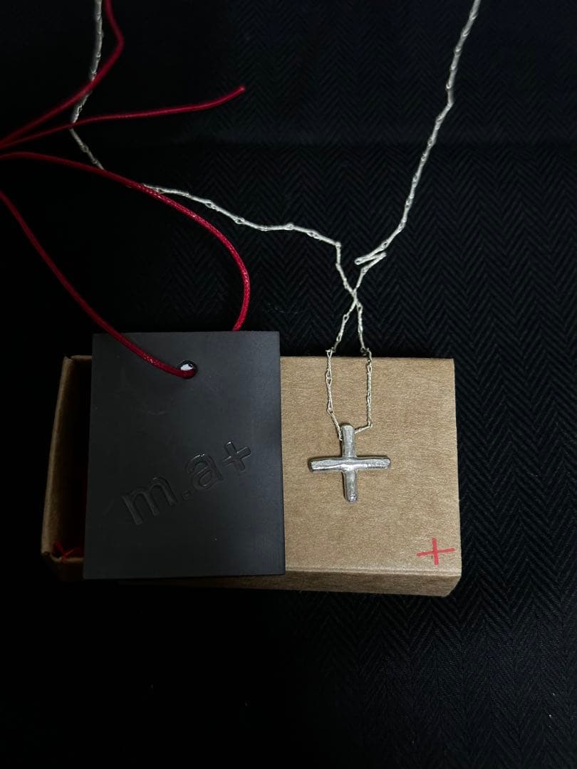 ☆25SS ma+ シルバークロス　エムエークロス☆