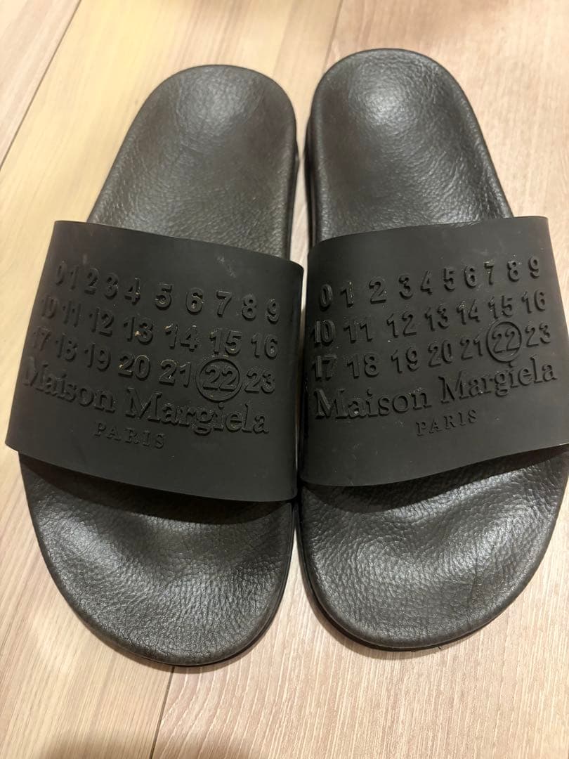 Maison Margiela メゾンマルジェラ サンダル ブラック サイズ42