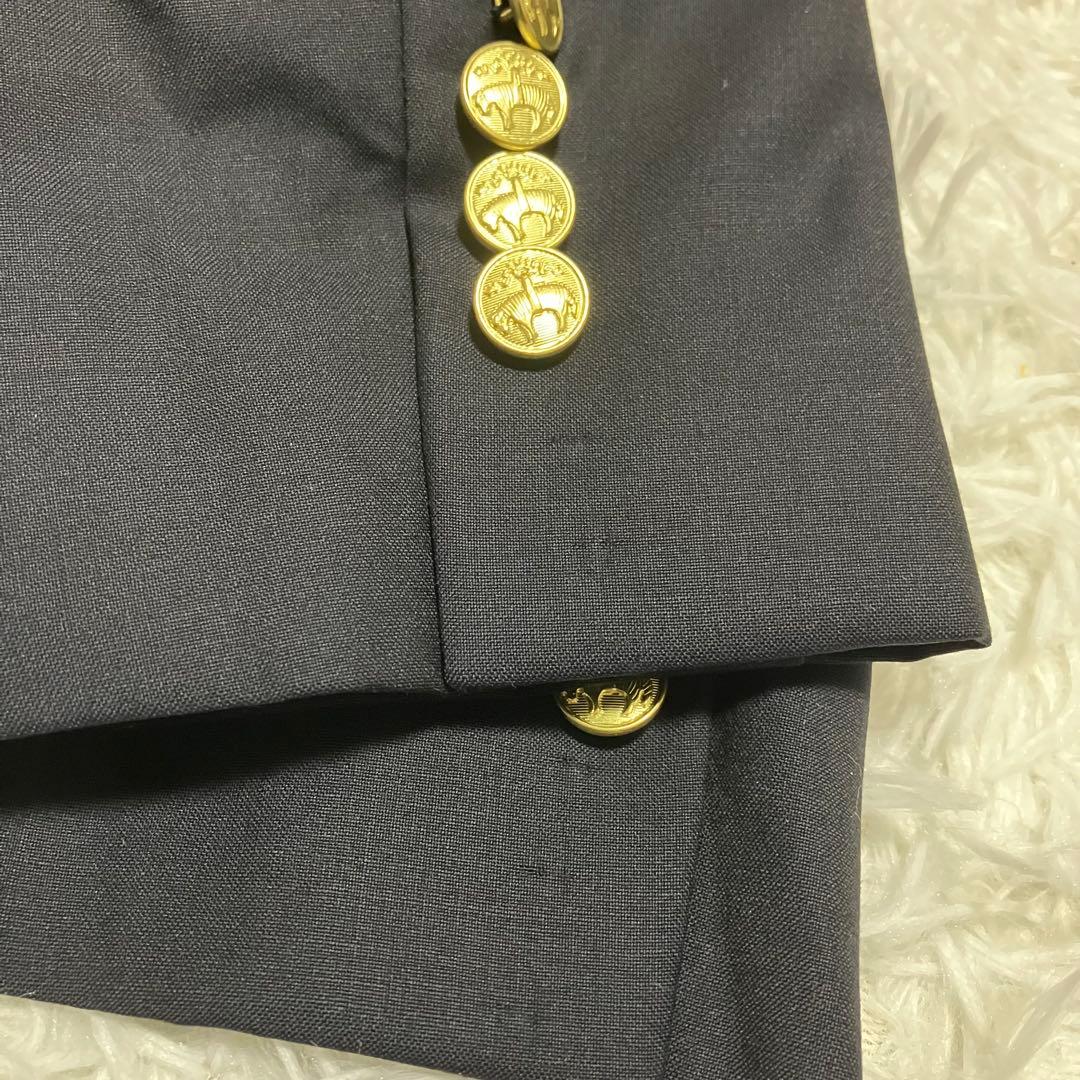 高級 ブルックスブラザーズ テーラードジャケット 紺ブレ 金ボタン ロロピアーナ