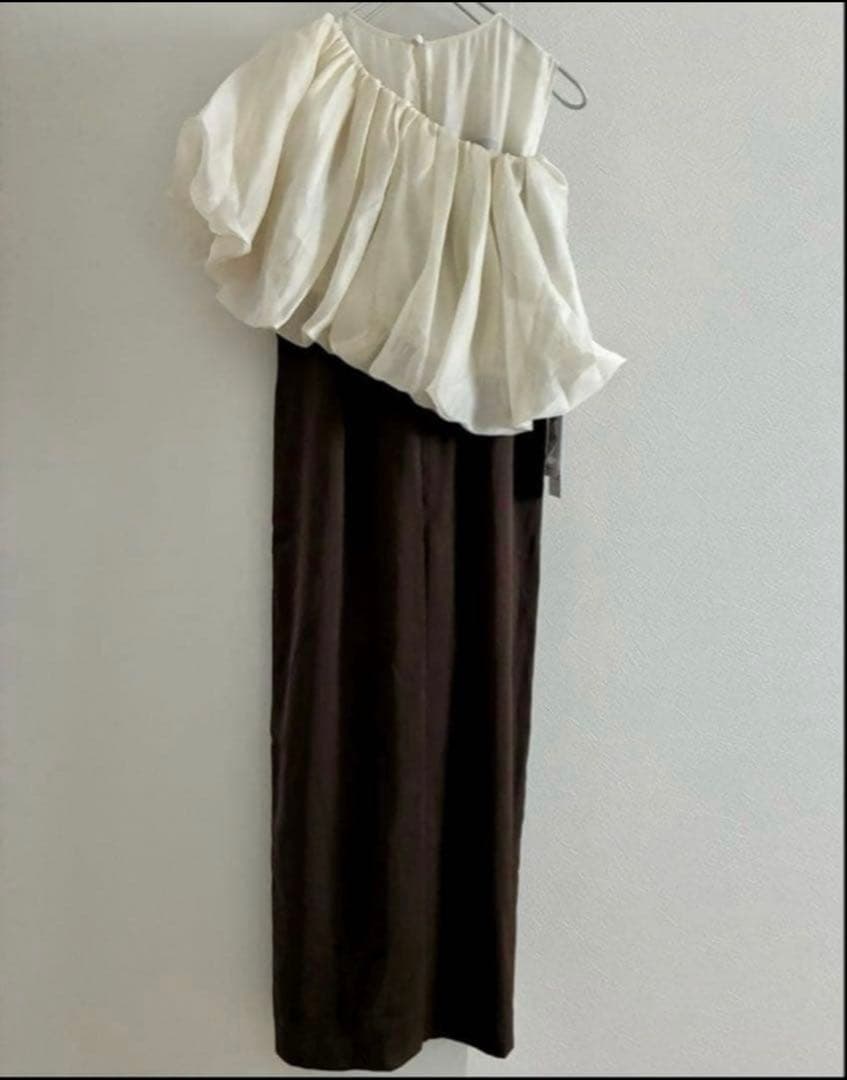 新品　ANDRESD 4WAYバルーンヘムラインドレス　結婚式　オケージョン