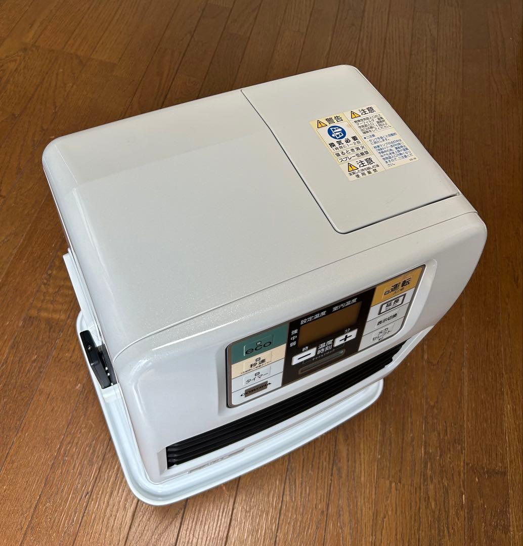コロナ 石油ファンヒーター FH-SR3318Y-W リモコン付 パールホワイト