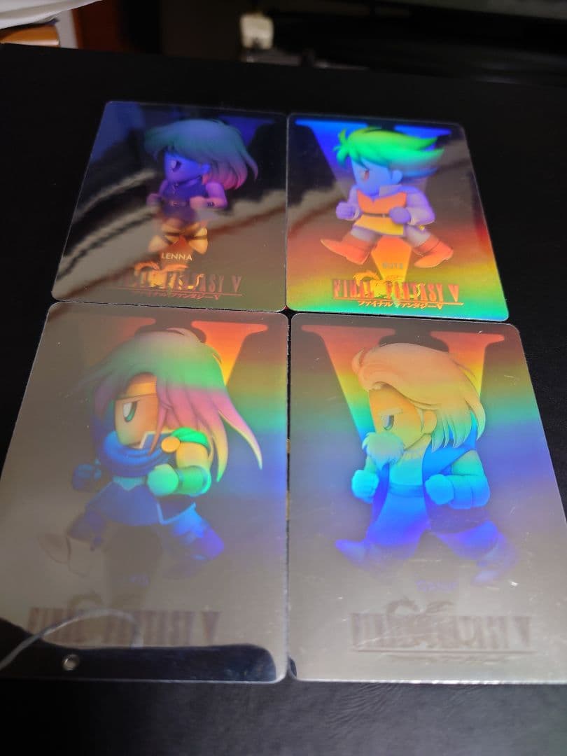 ファイナルファンタジーキャラクターカード 4枚セット