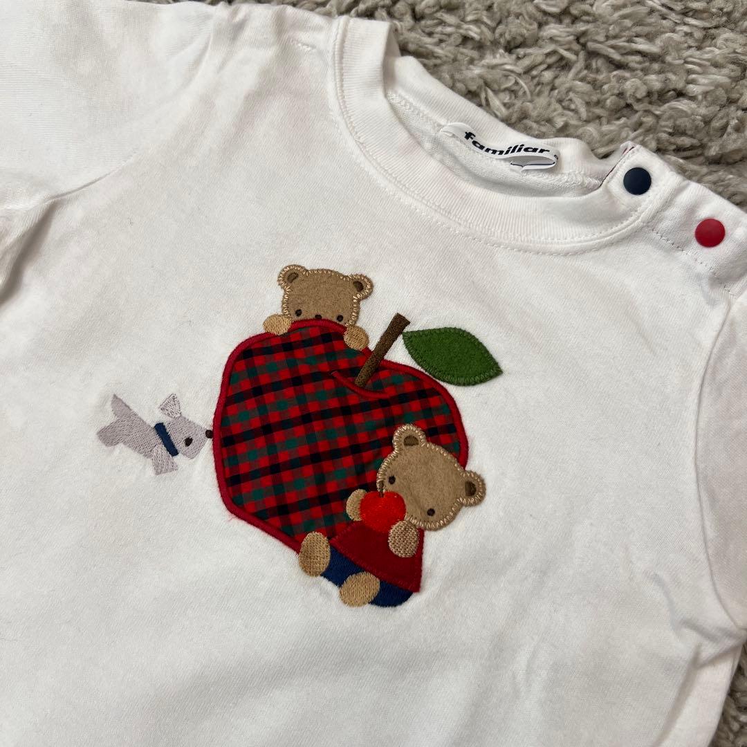 familiar 80cm 女の子 現行品♡セットアップ