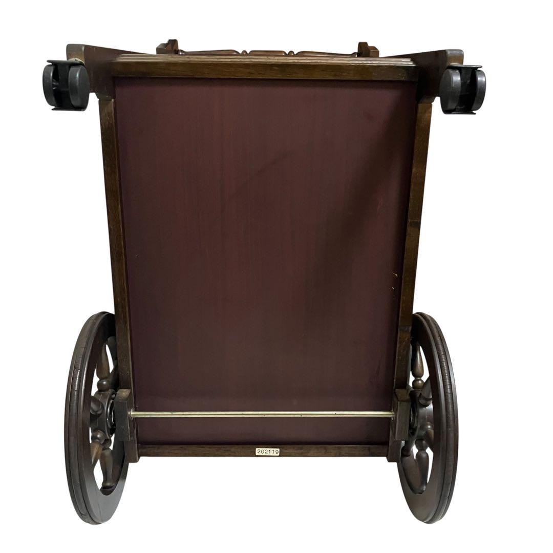 karimoku カリモク家具　キッチンワゴン　アンティーク