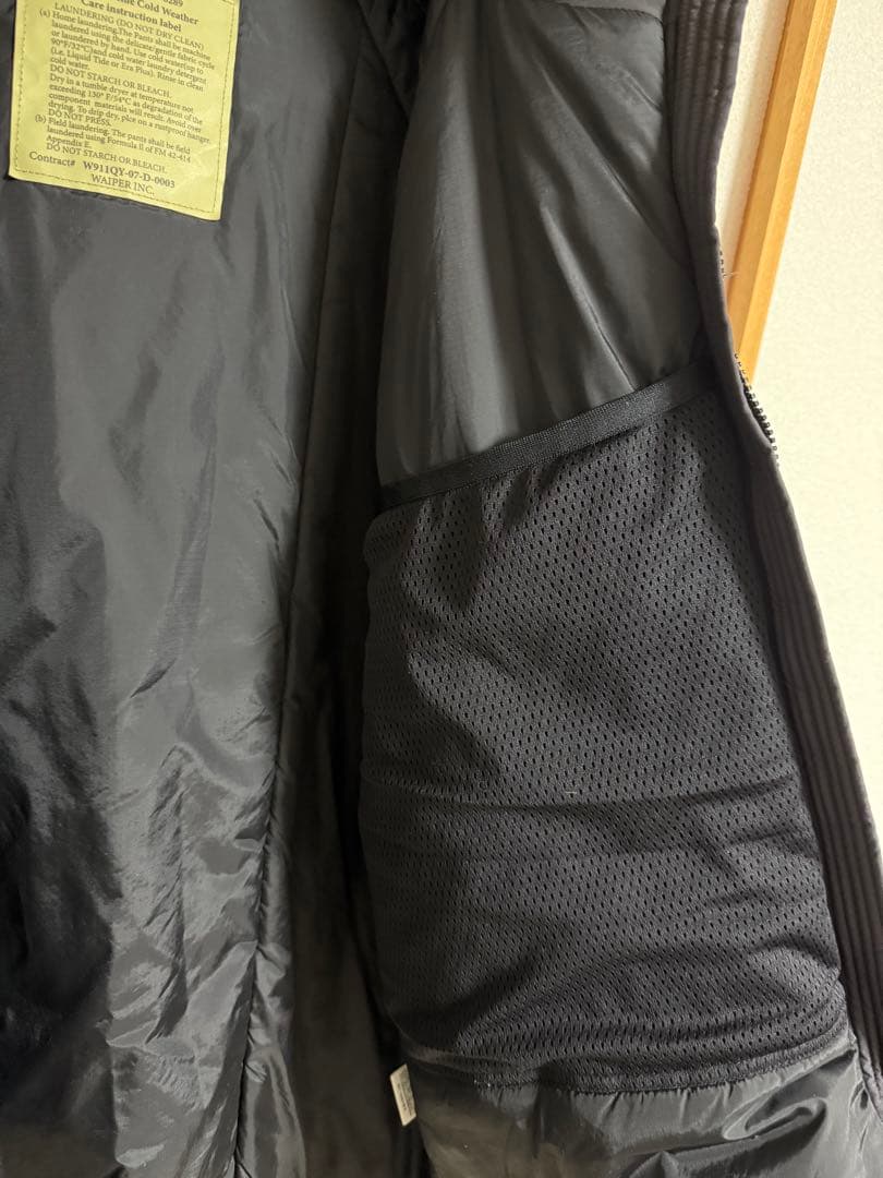 WAIPER.inc ECWCS GEN3 LEVEL7 ブラック XL