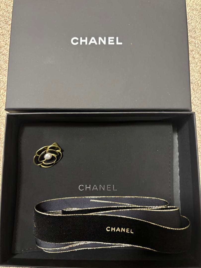 【アンキママ】CHANEL カードケース　キャビアスキン ブラック 正規品