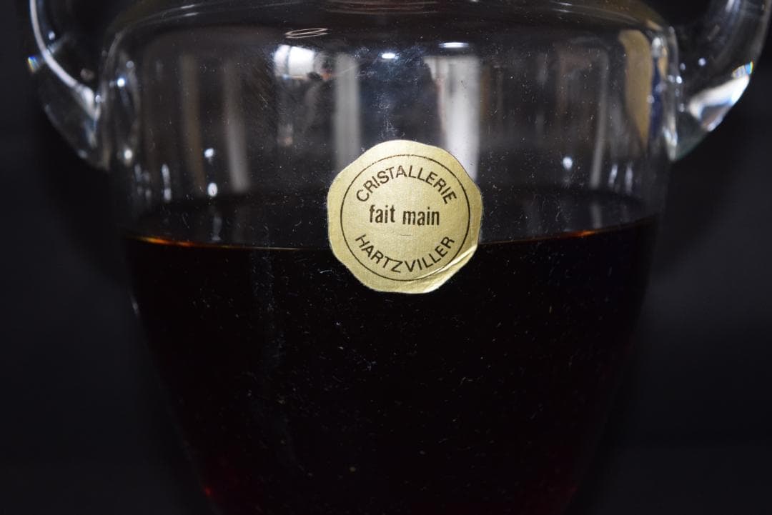 CRISTALLERIE HARTZVILLER　fain main お酒