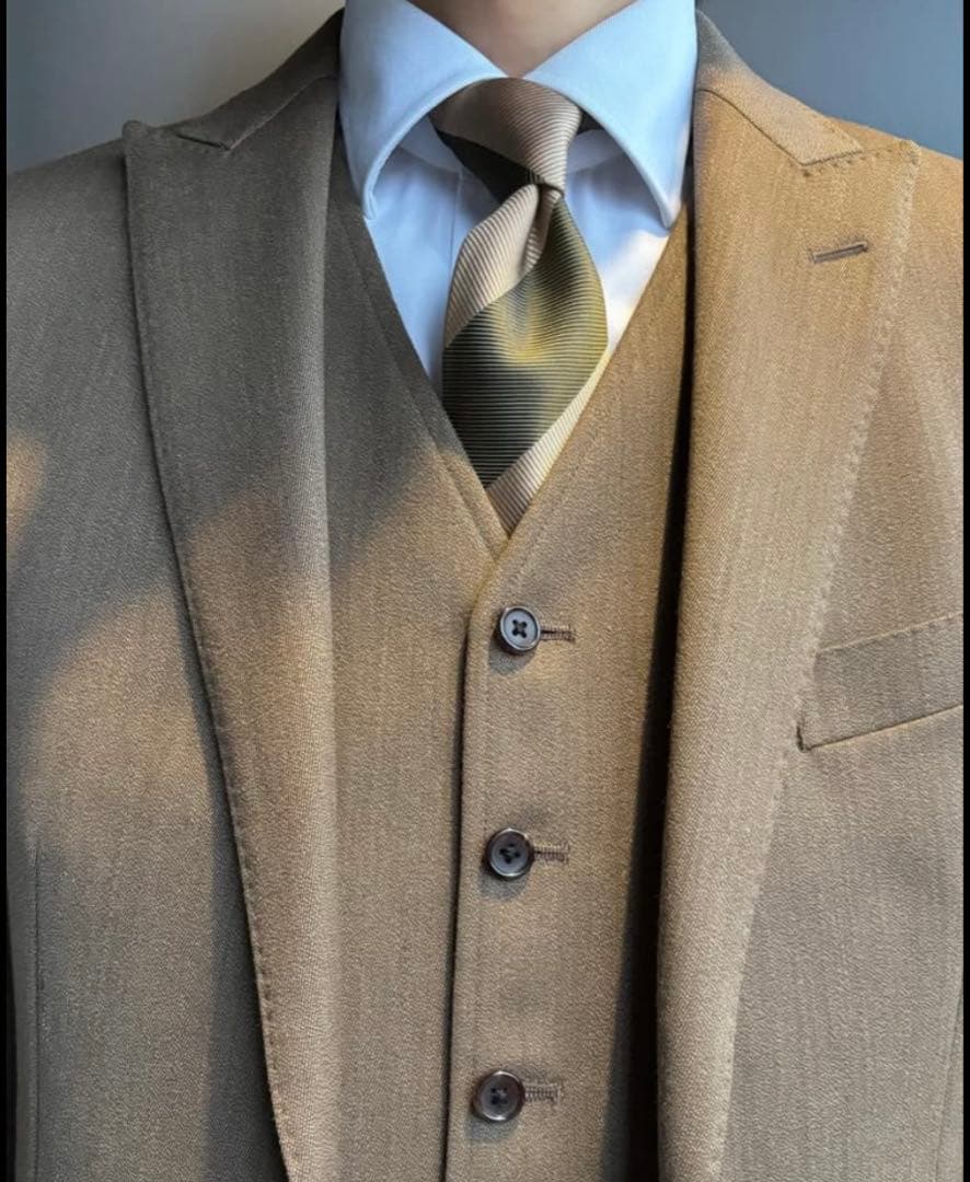 J.PRESS スリーピース　ベージュ