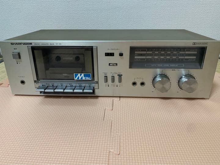 昭和家電　ステレオテ－プデッキ