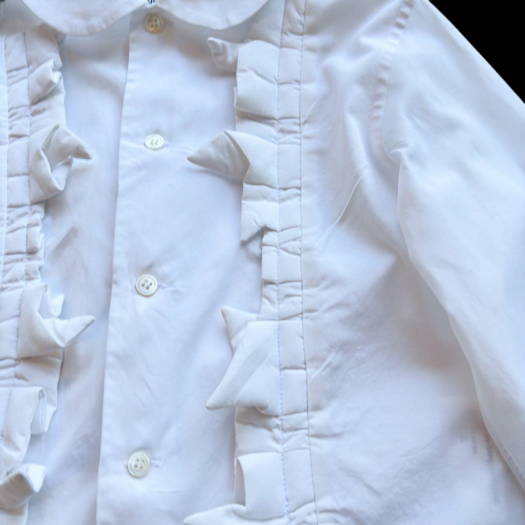 コムデギャルソン　白丸襟　長袖シャツ　美品
