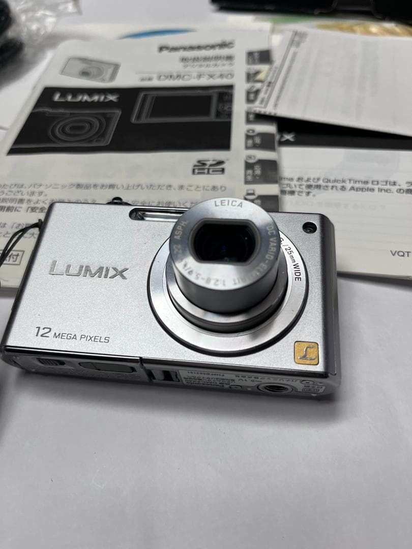 【動作品】パナソニック LUMIX DMC-FX-40