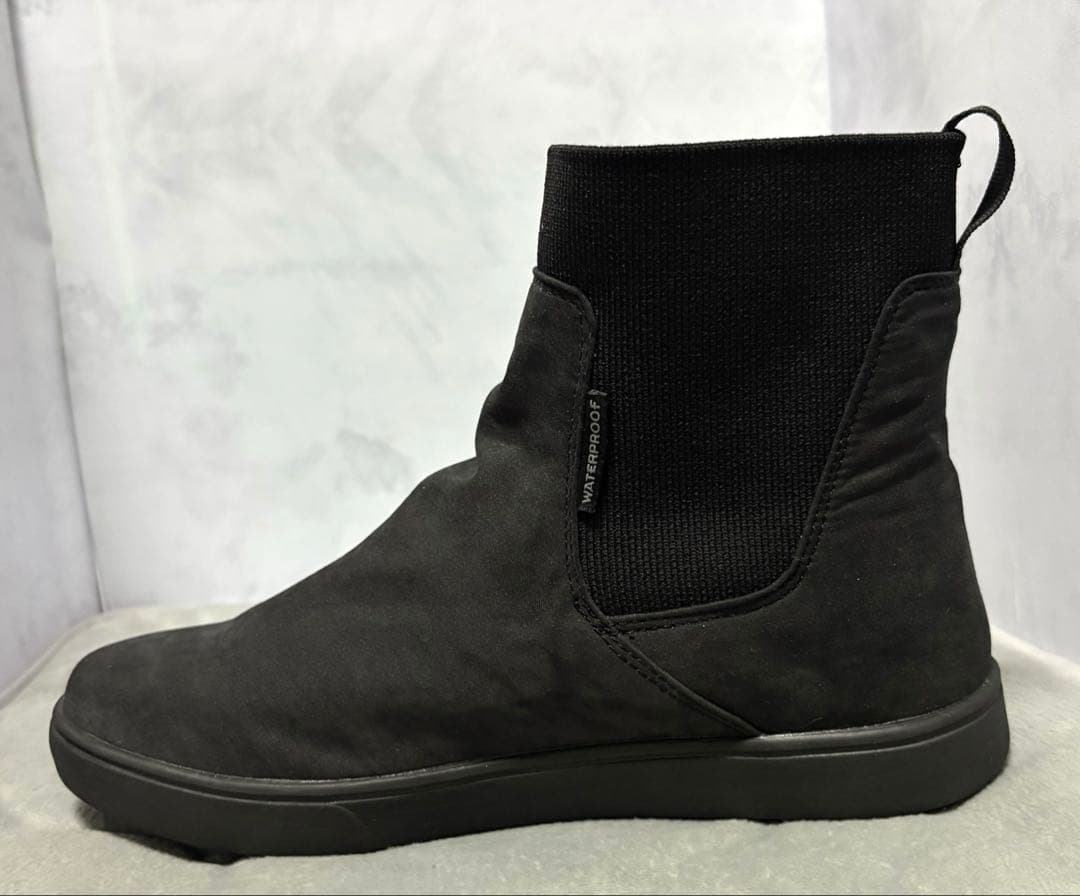 新品23コロンビアマイレージレインショートブーツレインブーツ防水靴ミドル丈黒