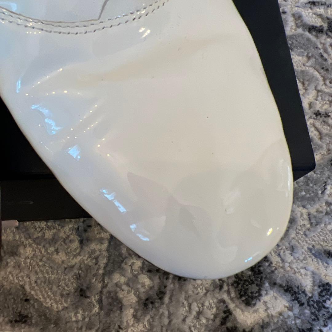 C*s様 Repetto エナメル ホワイト ドレスシューズ 45