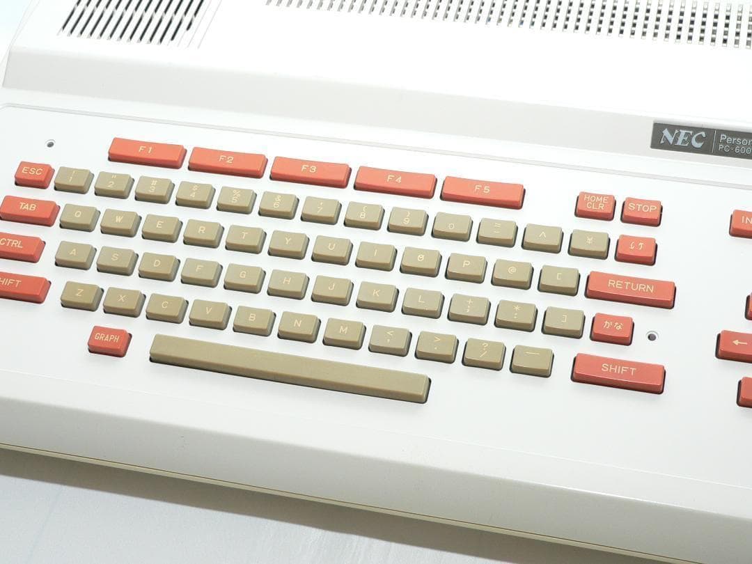 NEC PC-6001 本体 フルメンテナンス レトロパソコン 動作品
