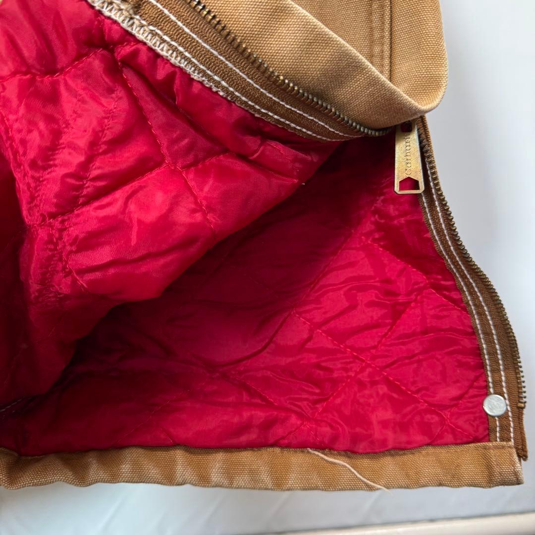 Carhartt カーハート　つなぎ　ビンテージ　キルティング裏地　中綿