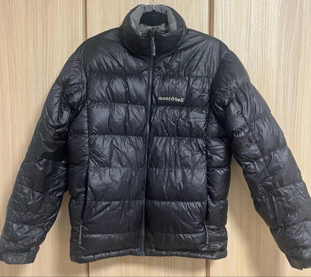 前*語様 mont-bell アルパインダウンジャケット Sサイズ 黒色 110
