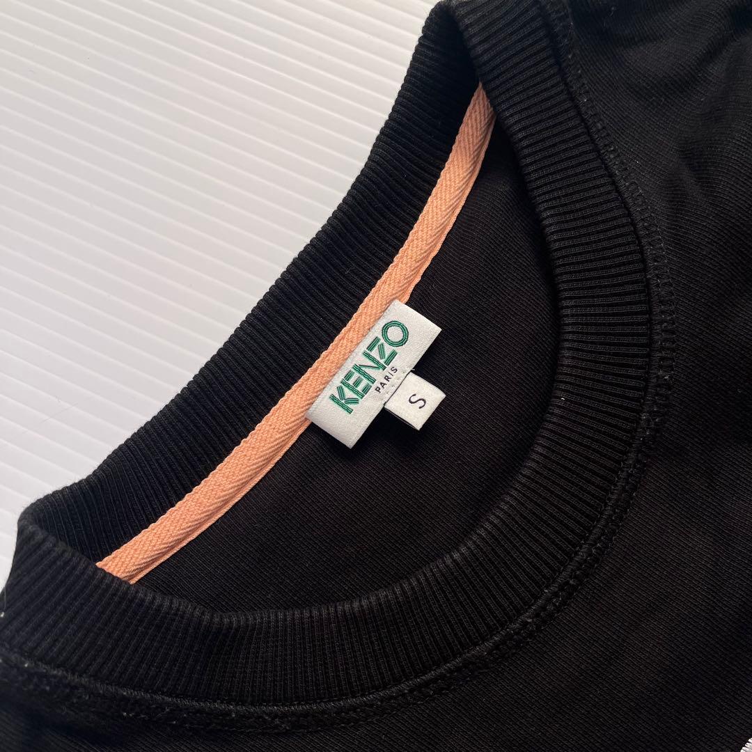 k*様 KENZO ケンゾー スウェット トレーナー トップス S ブラック 刺