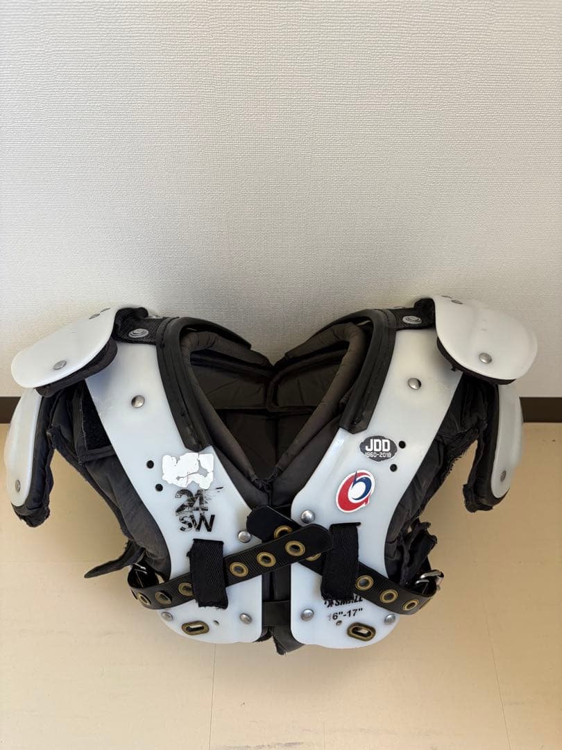 アメフト　アメリカンフットボール　ダグラス　ショルダーパッド　CP 24SW