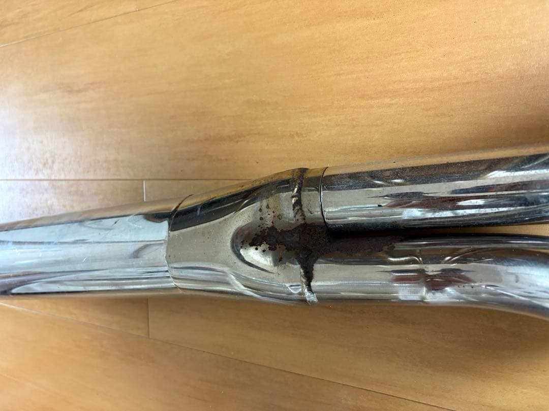 ドラッグスター400 2in1 マフラー フルエキ スラッシュ 車検対応