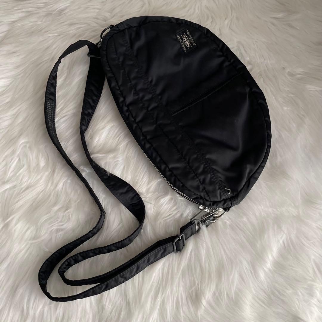 ポーター タンカー オーバル ブラック ショルダーバッグ （2）