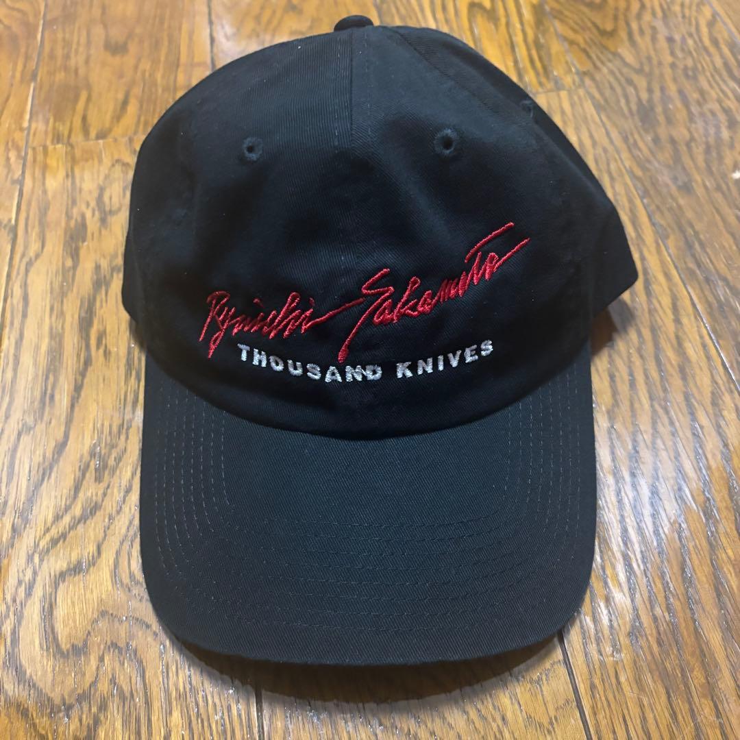 新品　THOUSAND KNIVES キャップ　坂本龍一　cap