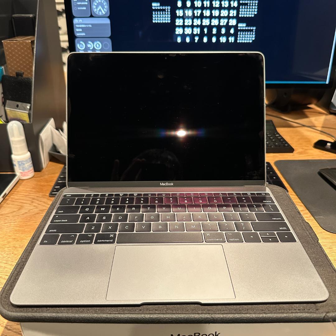 ジャンク MacBook 2017 12インチ メモリ16GB Incase付き