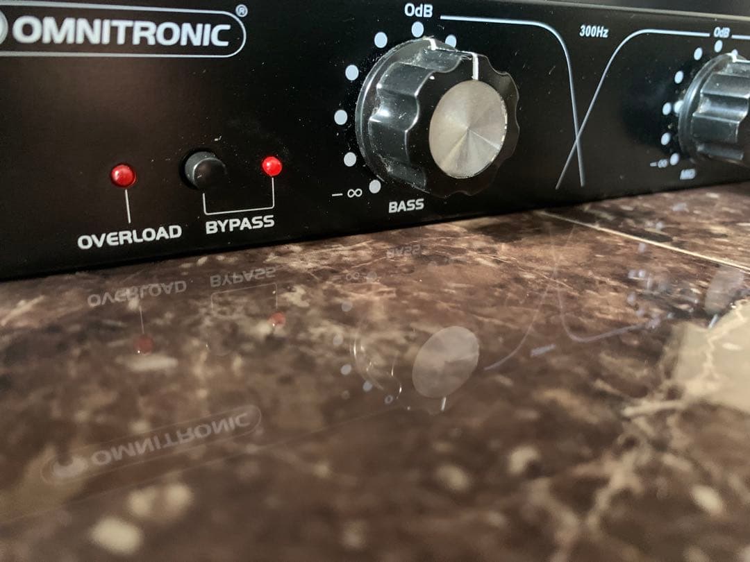 OMNITRONIC 3バンドアイソレーター dcr-1200 urei