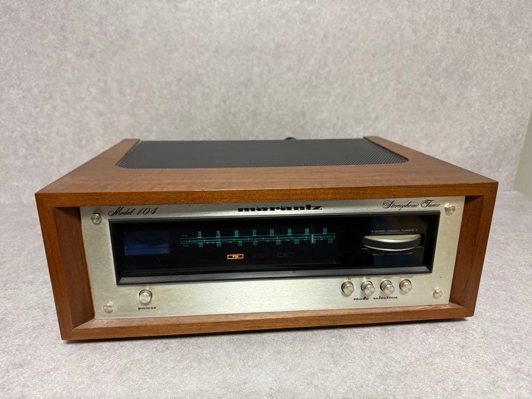 チューナー Marantz マランツ Model 104 ウッドケース付