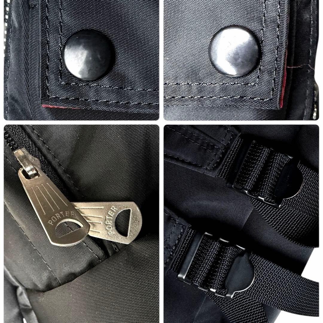 未使用級✨ポーター エルファイン コラボ ISL別注 リュック A4可 ブラック