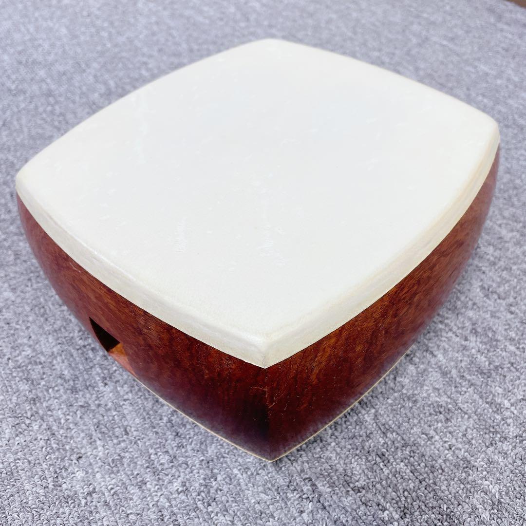 三味線 中棹 花梨 平溝 丸打胴 犬皮 和楽器