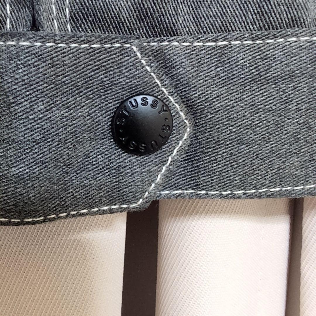 【美品】 ステューシー ディッキーズ コラボ ジャケット ロゴ グレー