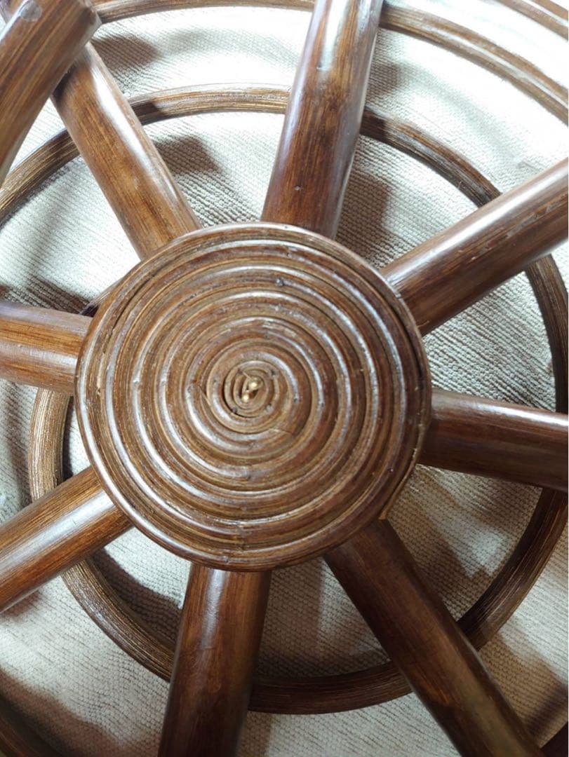 ニトリ　パパサンチェア　ソファ　ベージュ×ダークブラウン