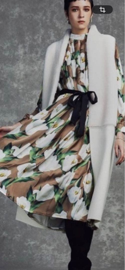 【大人気即完売】<original>花柄プリントワンピース