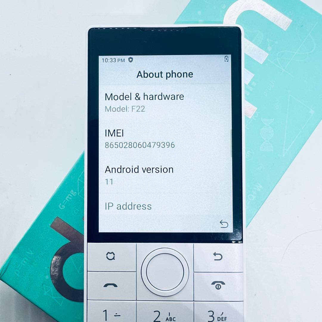 【SIMフリー】 Duoqin Qin F22 本体 動作確認済み