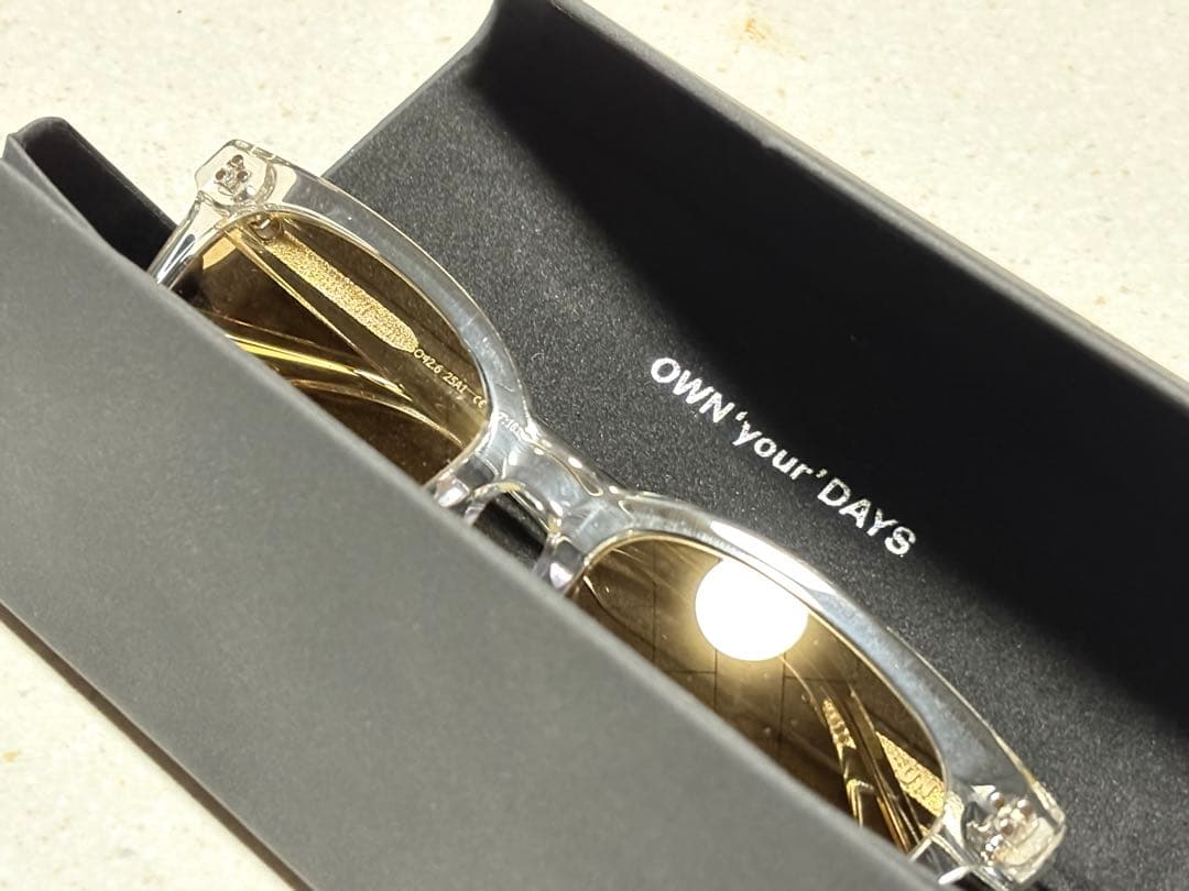 木村拓哉 着用 キムタク OWNDAYS SUN サングラス 同型同色