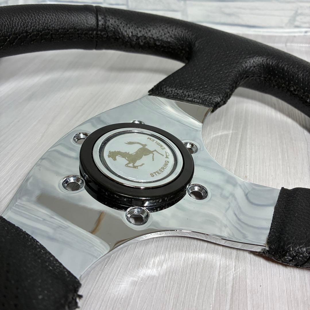 【美品】Braith ブレイス　レザー　ハンドル　ステアリング